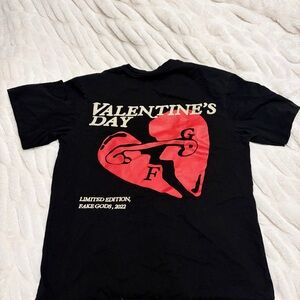Valentine's Day Black T-Shirt